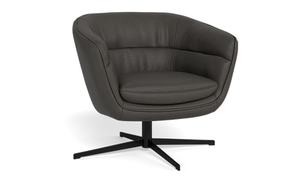 Franco Swivel Armchair - Leather