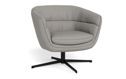 Franco Swivel Armchair - Leather