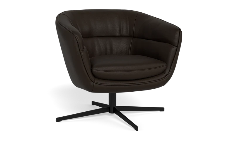 Franco Swivel Armchair - Leather