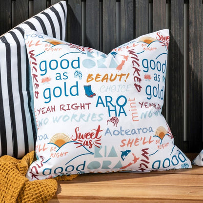 Good as Gold Outdoor Cushion