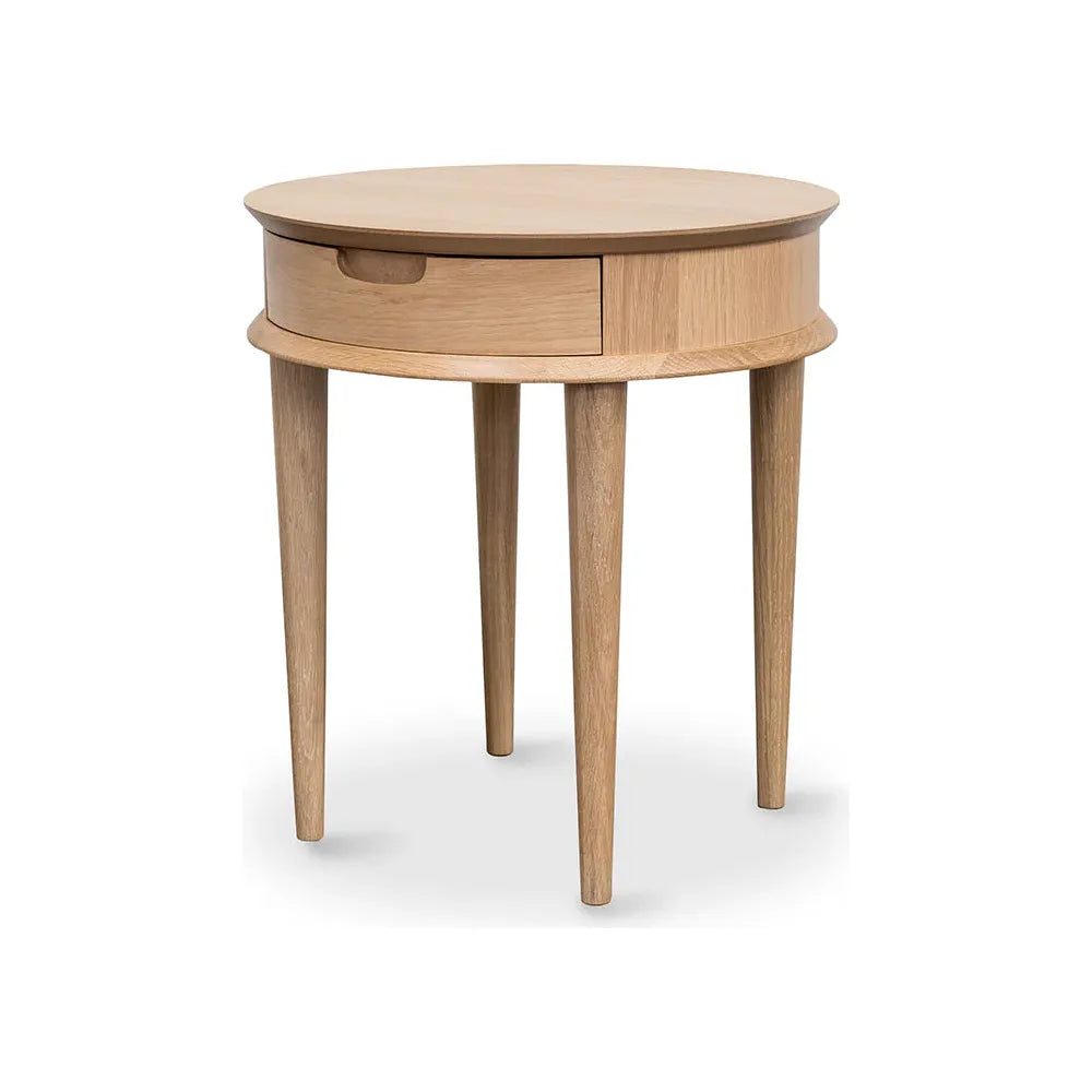 Oslo Lamp Table with Drawer