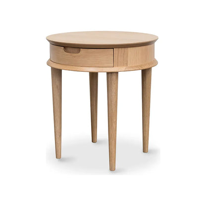 Oslo Lamp Table with Drawer