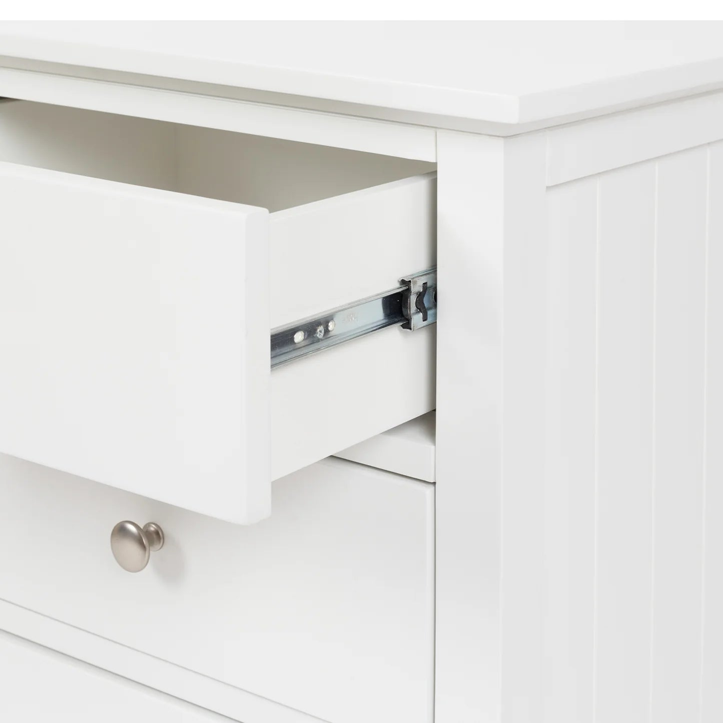 Jessica 3-Drawer Bedside - White