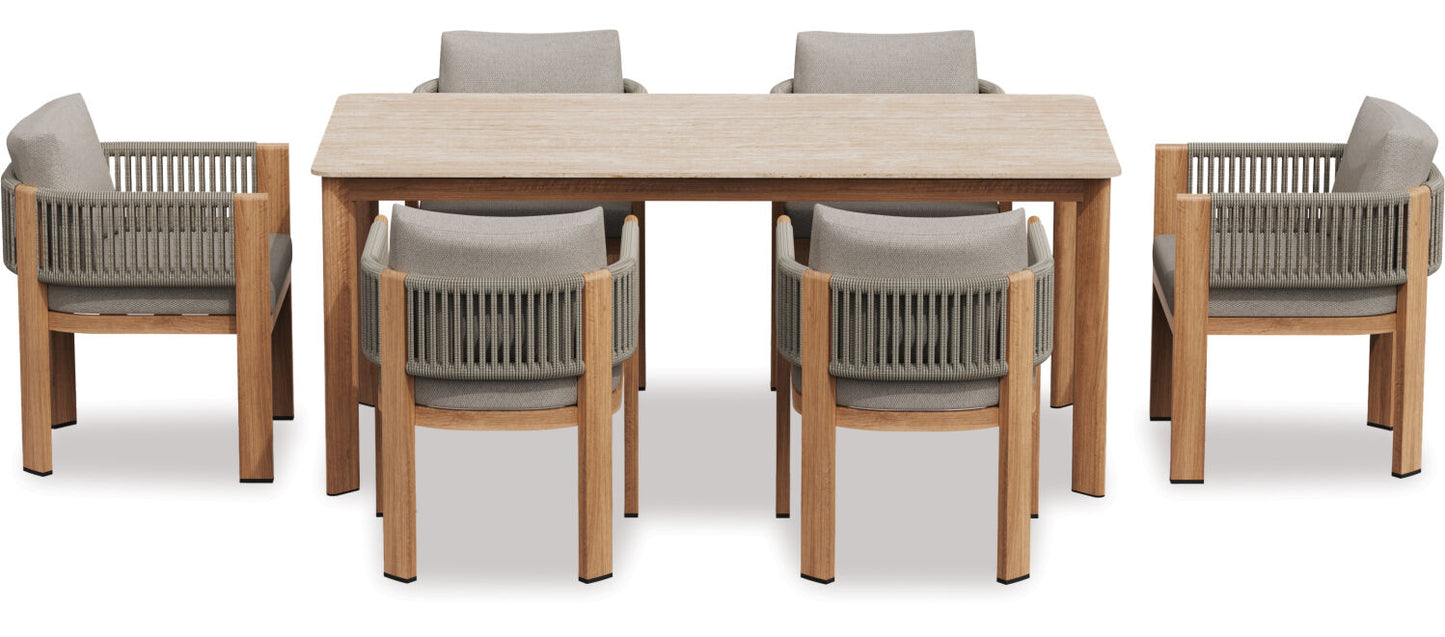 Lulu 7-pce Outdoor DIning Suite