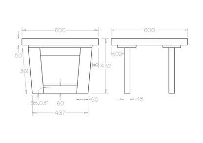 Marlborough Lamp Table
