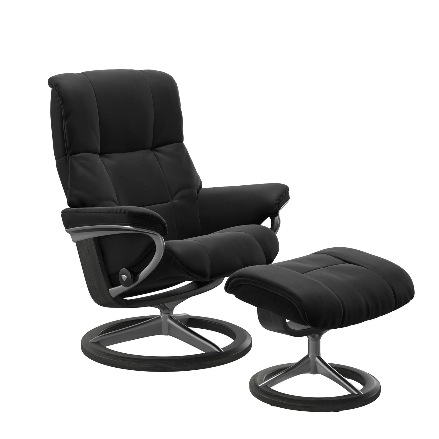Mayfair Medium Leather Recliner - Signature Base