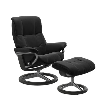 Mayfair Medium Leather Recliner - Signature Base