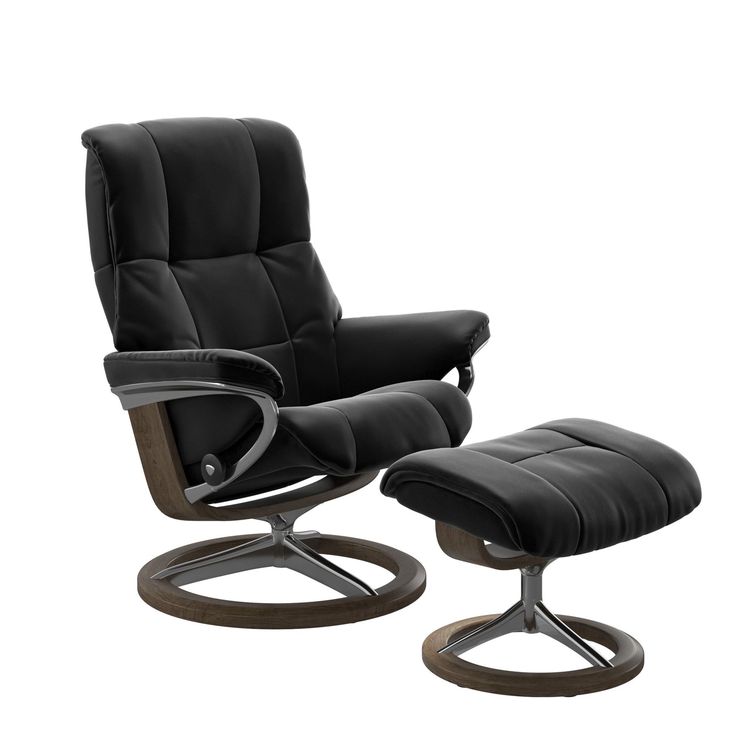 Mayfair Medium Leather Recliner - Signature Base