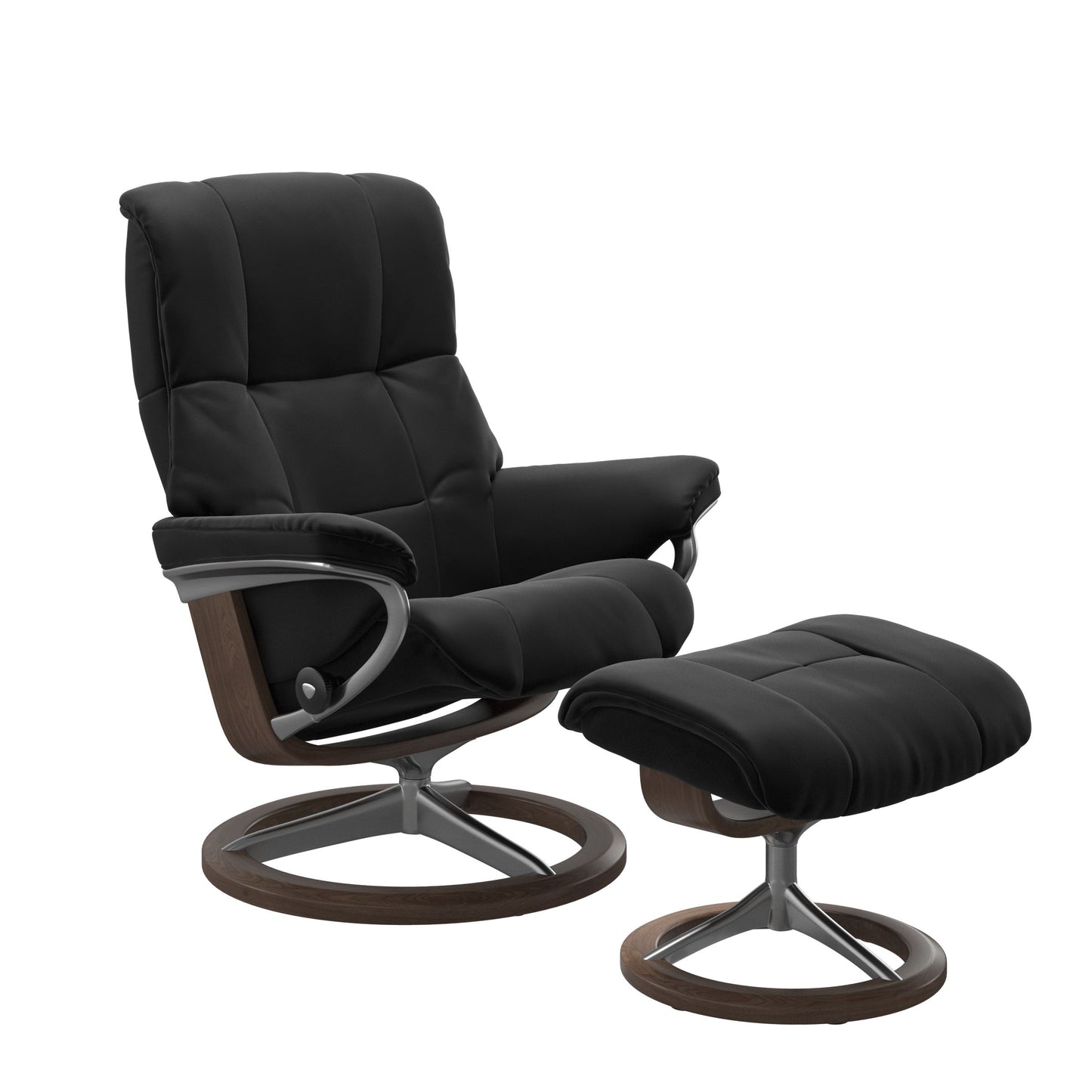 Mayfair Medium Leather Recliner - Signature Base