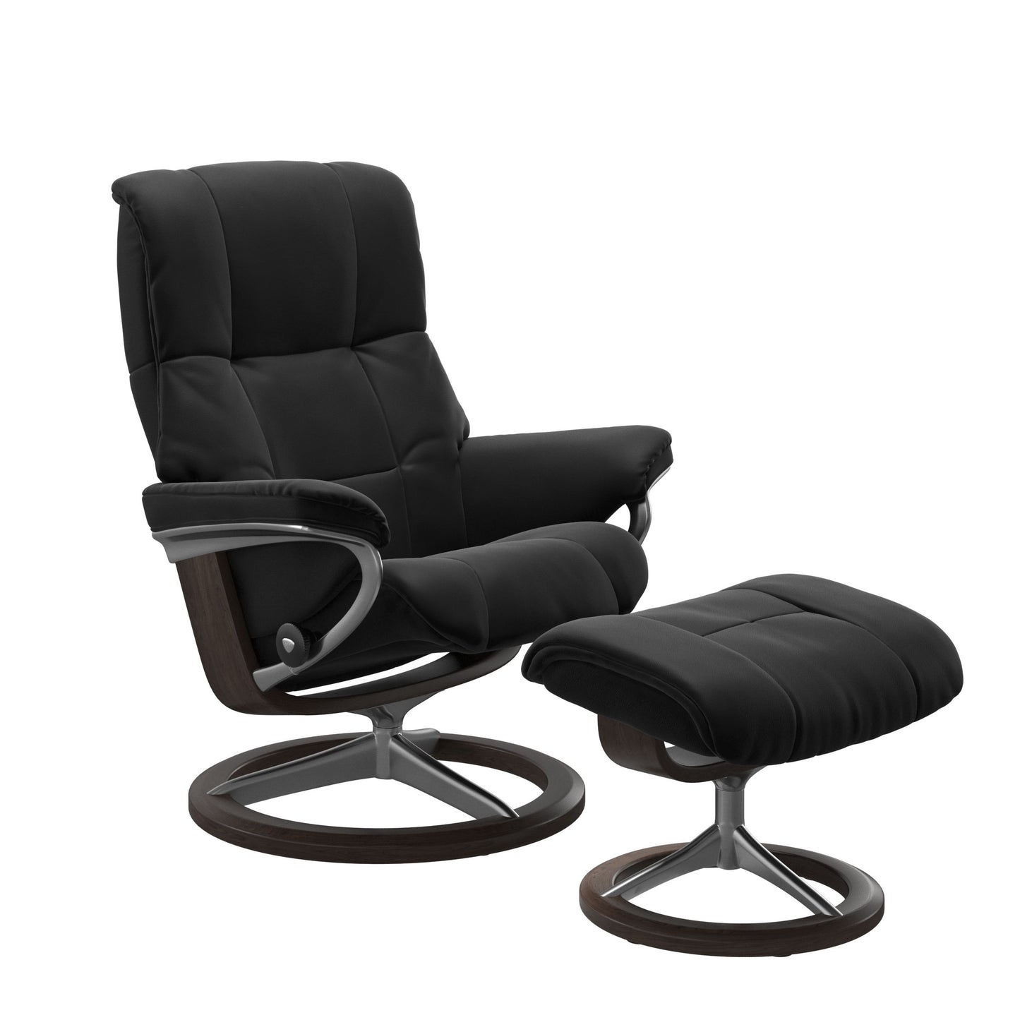 Mayfair Medium Leather Recliner - Signature Base