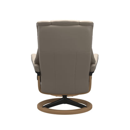 Mayfair Medium Leather Recliner - Signature Base