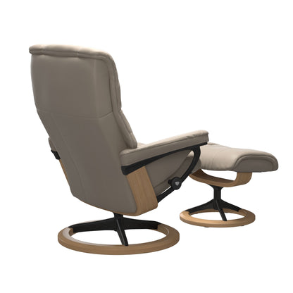 Mayfair Medium Leather Recliner - Signature Base