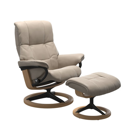 Mayfair Medium Leather Recliner - Signature Base