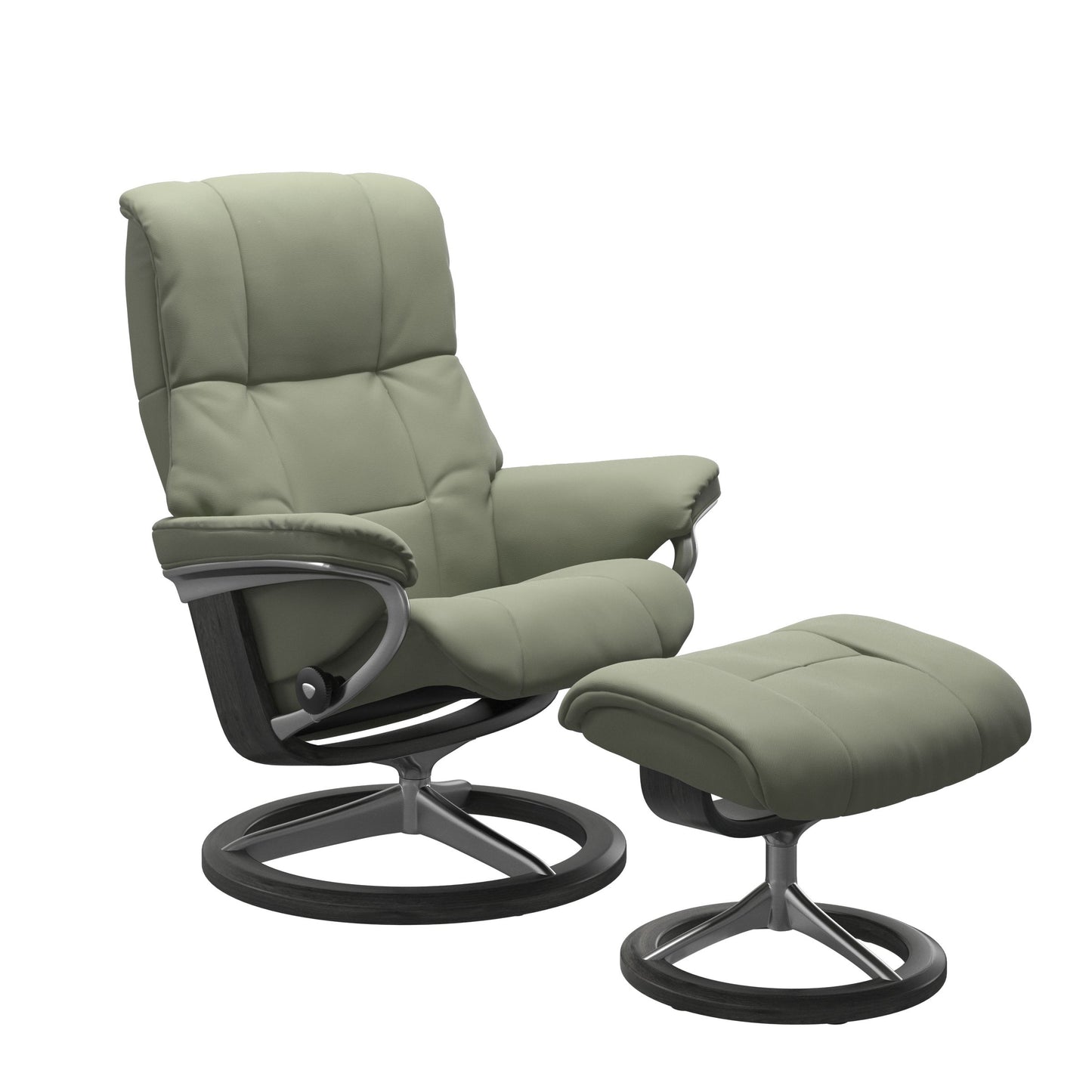 Mayfair Medium Leather Recliner - Signature Base