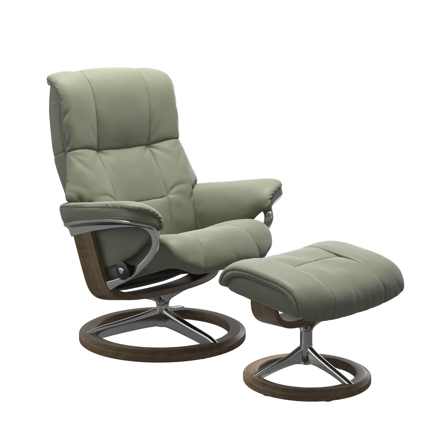 Mayfair Medium Leather Recliner - Signature Base