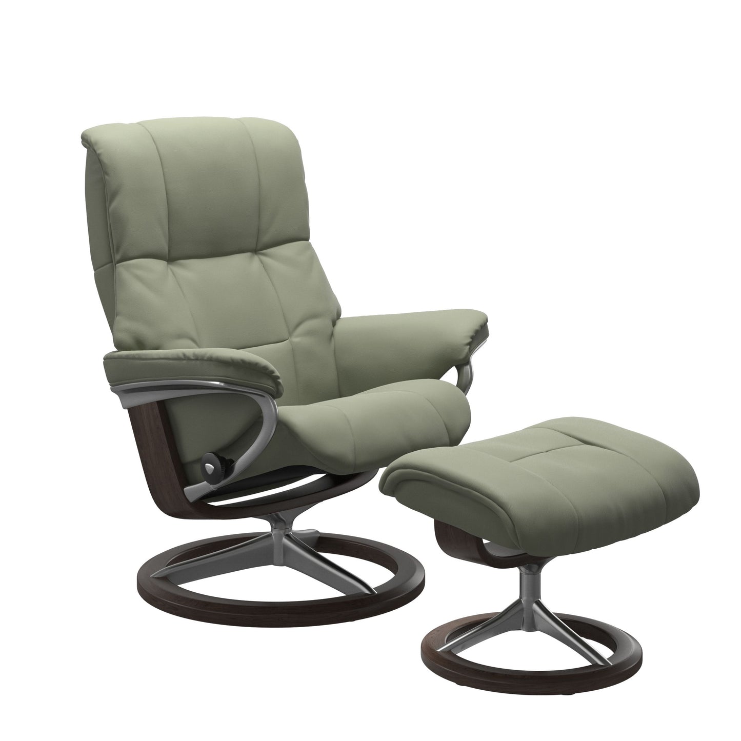 Mayfair Medium Leather Recliner - Signature Base