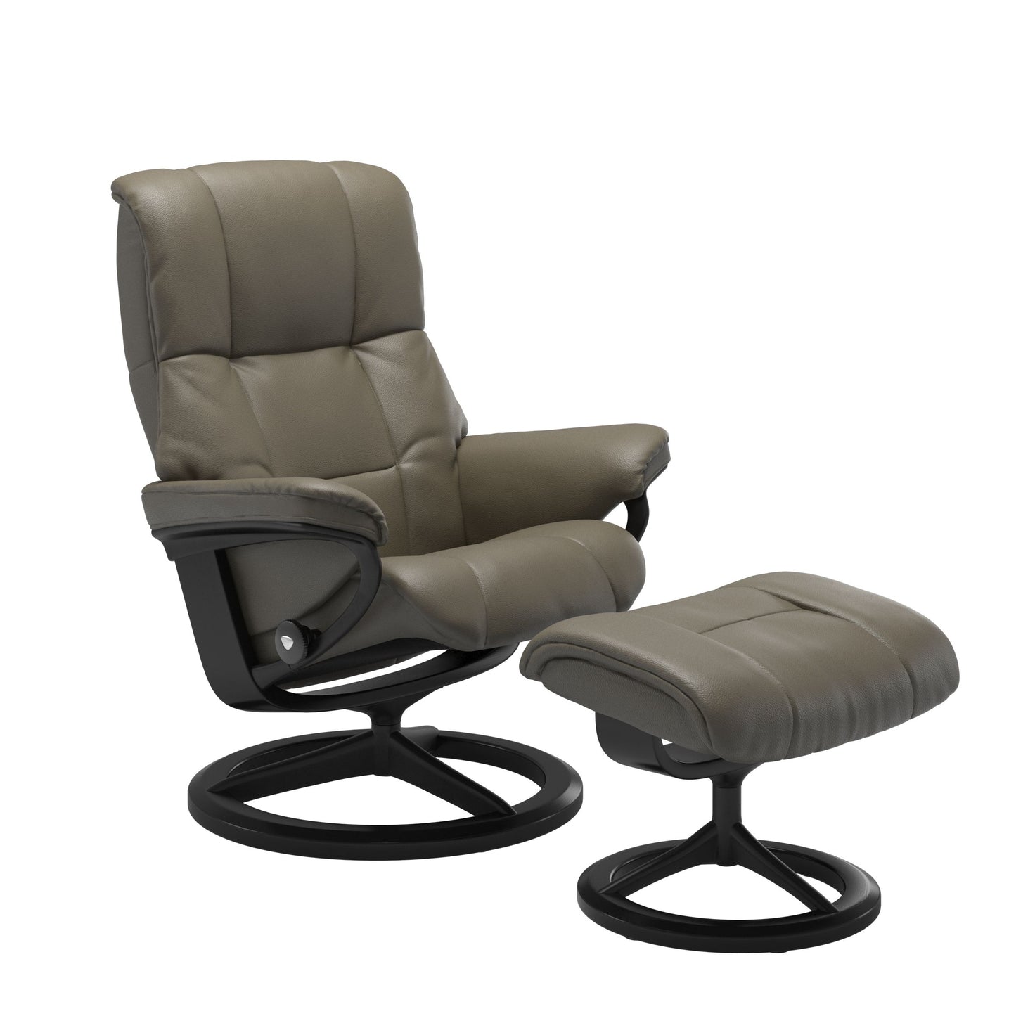 Mayfair Medium Leather Recliner - Signature Base