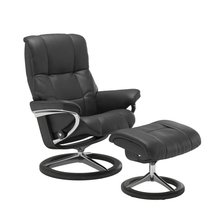 Mayfair Medium Leather Recliner - Signature Base