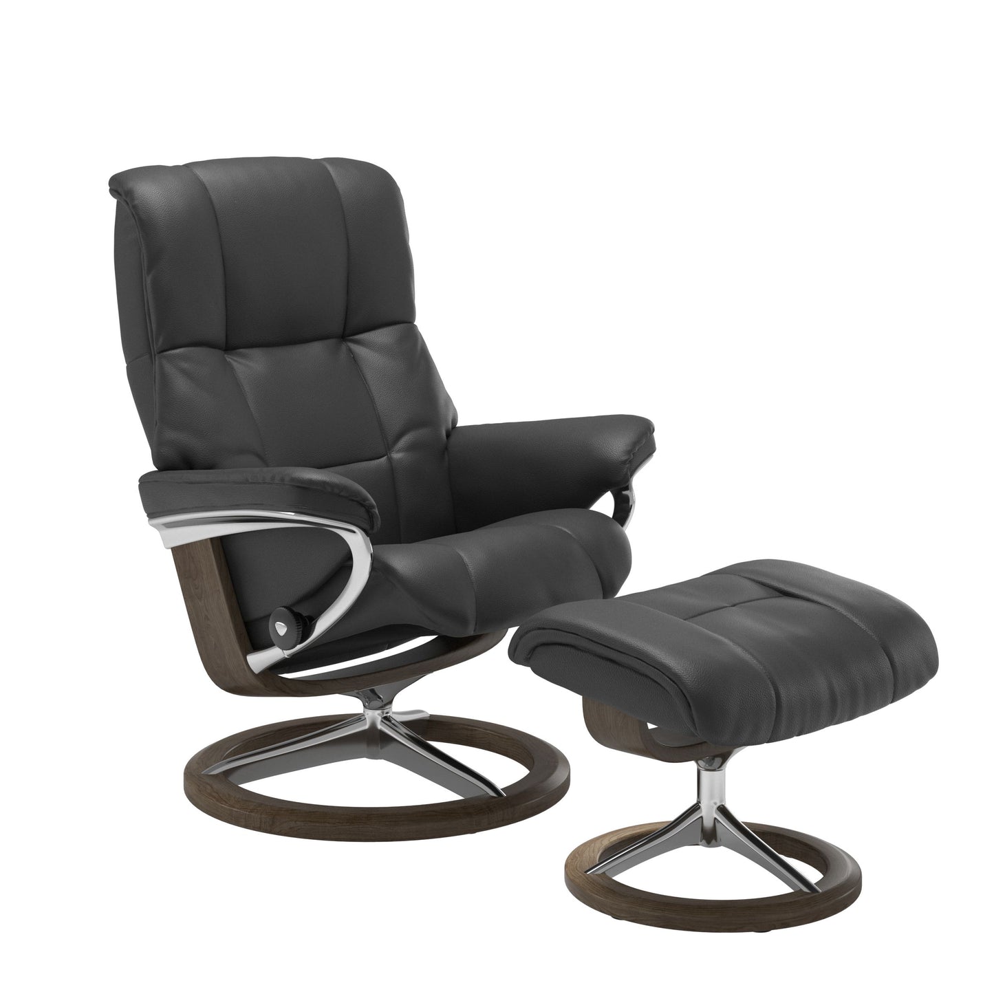 Mayfair Medium Leather Recliner - Signature Base