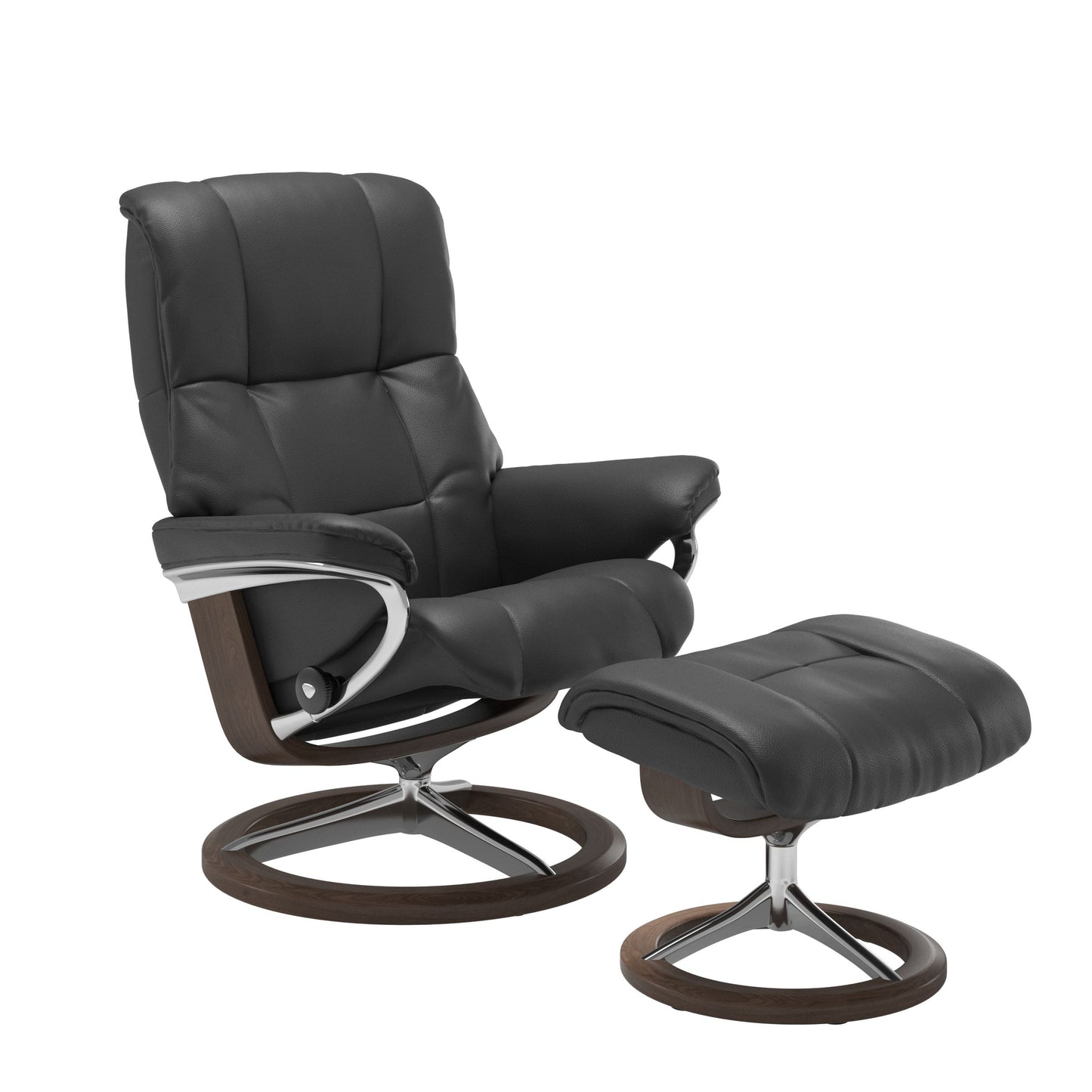 Mayfair Medium Leather Recliner - Signature Base