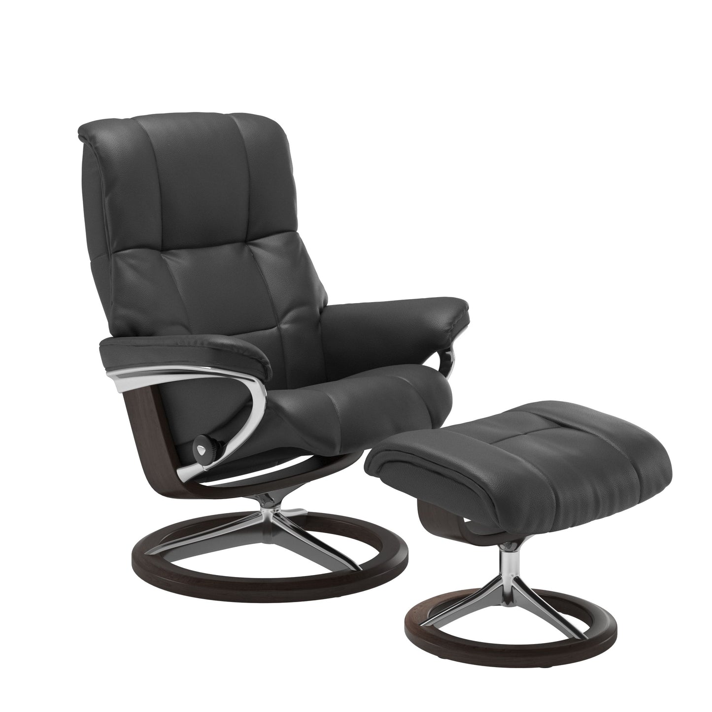 Mayfair Medium Leather Recliner - Signature Base