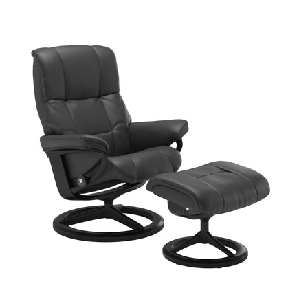 Mayfair Medium Leather Recliner - Signature Base