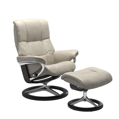 Mayfair Medium Leather Recliner - Signature Base