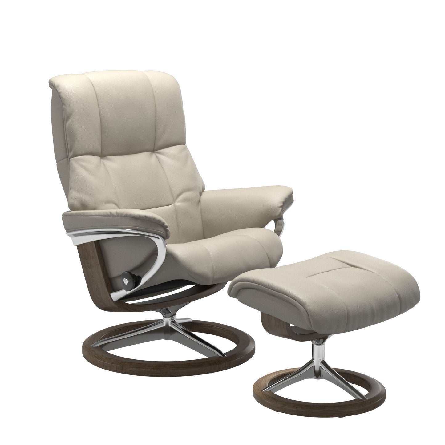Mayfair Medium Leather Recliner - Signature Base