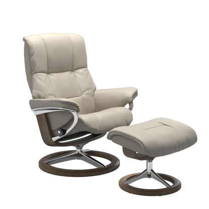 Mayfair Medium Leather Recliner - Signature Base