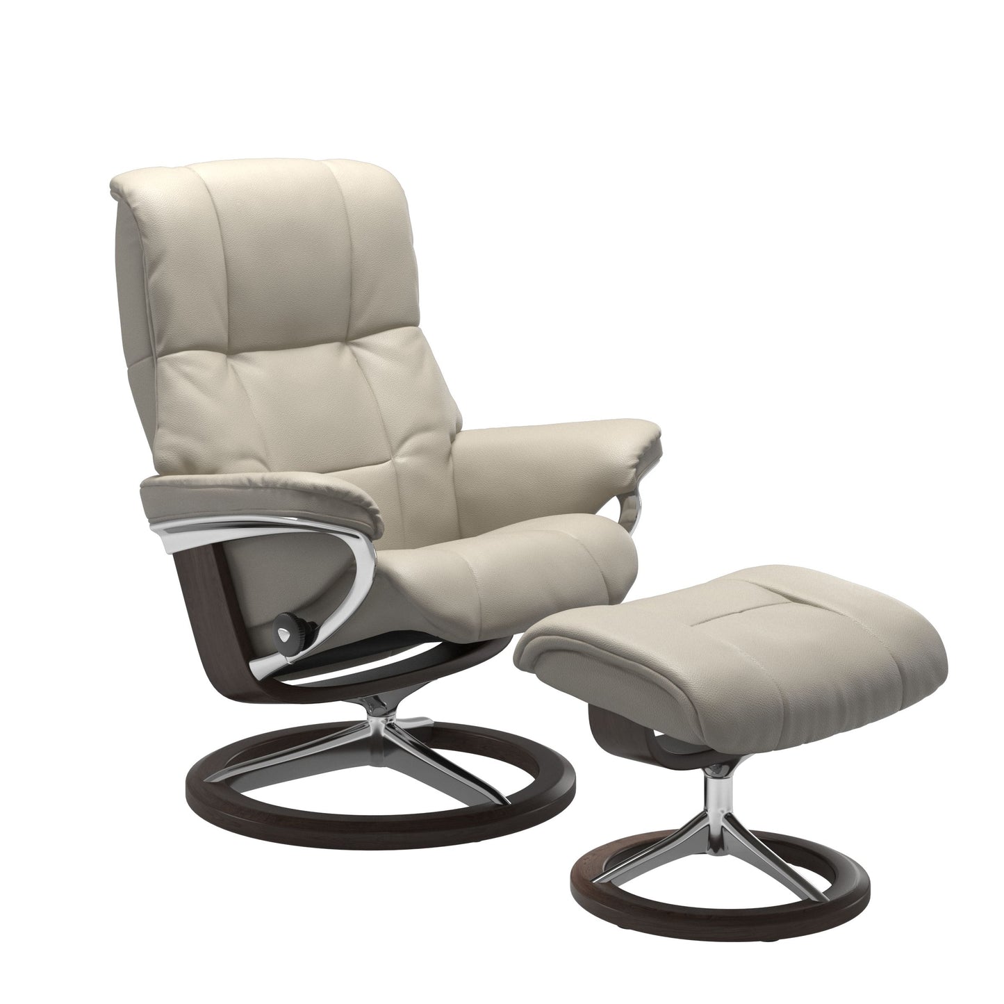 Mayfair Medium Leather Recliner - Signature Base