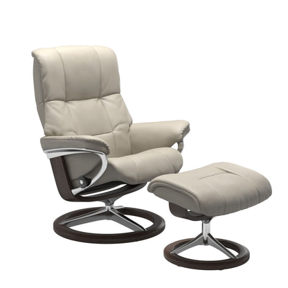 Mayfair Medium Leather Recliner - Signature Base