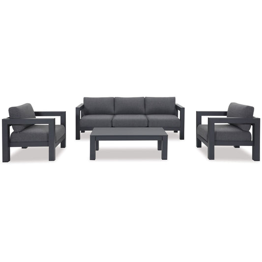 Miller 4-pce Outdoor Lounge Setting