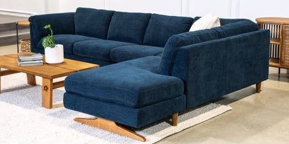 Nash 3-Seater with RHF Chaise - Fabric