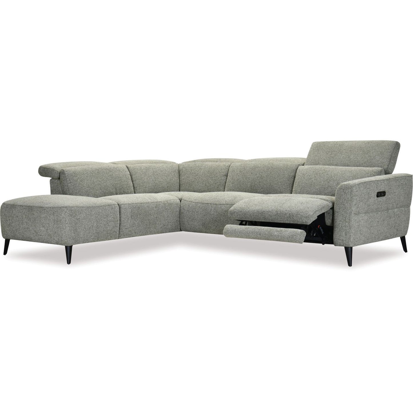 Nina 3-Seater Recliner Suite with LHF Chaise