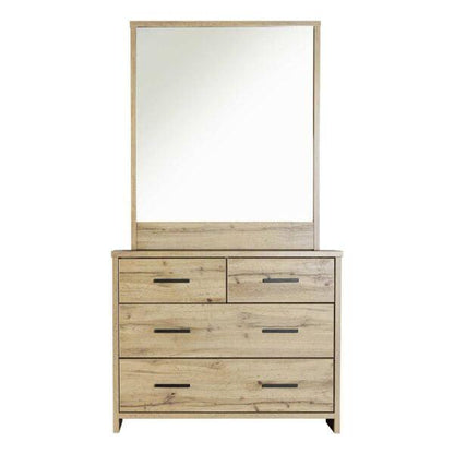 Nova 4-Drawer Dresser & Mirror