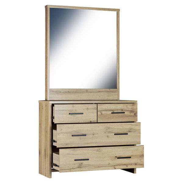Nova 4-Drawer Dresser & Mirror