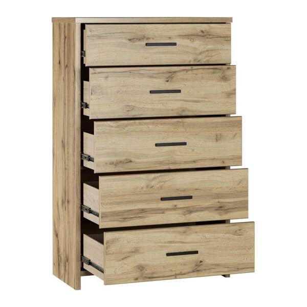 Nova 5-Drawer Tallboy