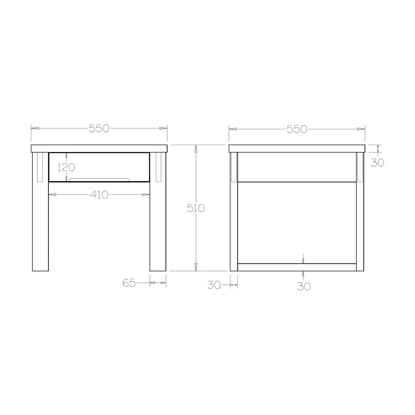 Ohope Lamp Table