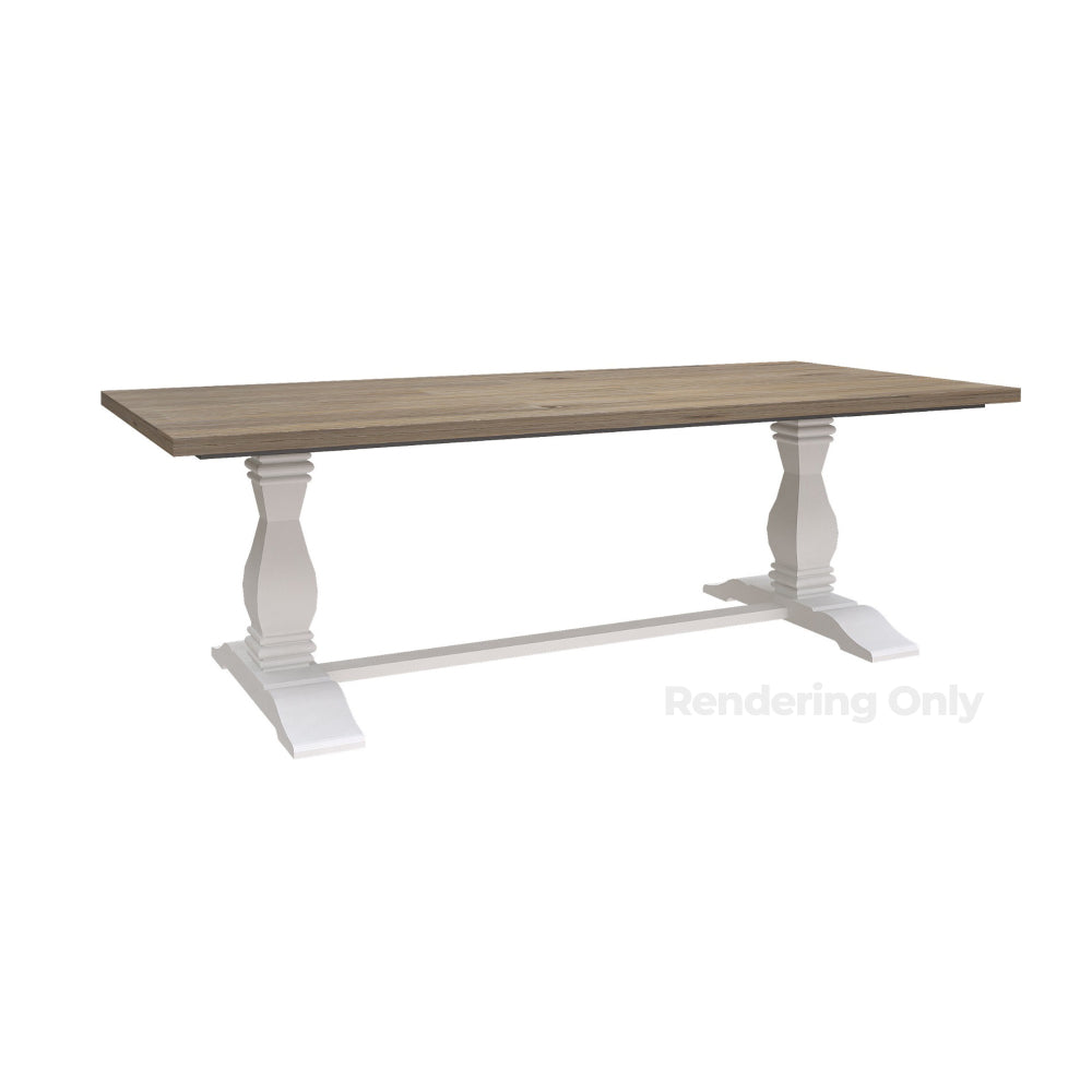 Parisian 240 Pedestal Dining Table