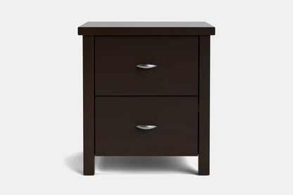 Portland 2-Drawer Bedside