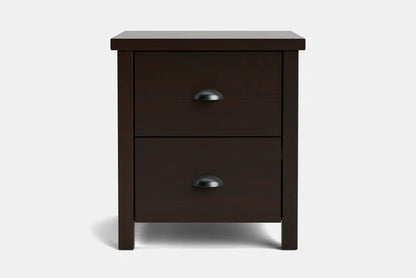 Portland 2-Drawer Bedside