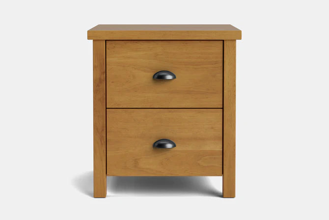 Portland 2-Drawer Bedside