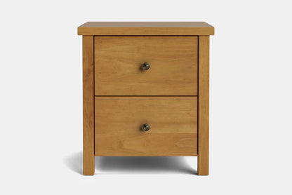 Portland 2-Drawer Bedside