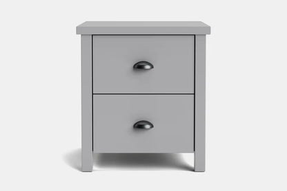 Portland 2-Drawer Bedside