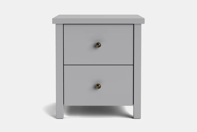 Portland 2-Drawer Bedside