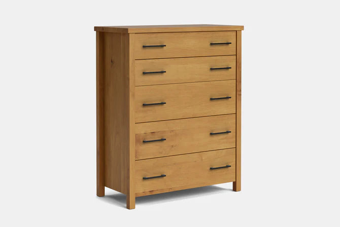 Portland 5-Drawer Tallboy