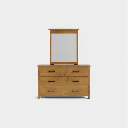 Portland 6-Drawer Dresser & Mirror
