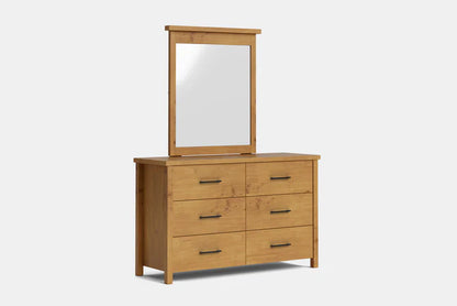 Portland 6-Drawer Dresser & Mirror