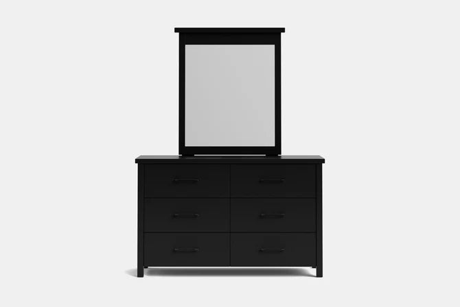 Portland 6-Drawer Dresser & Mirror