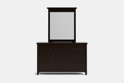 Portland 6-Drawer Dresser & Mirror